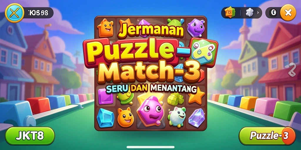 Antarmuka menarik dan gameplay menantang di JKT8.