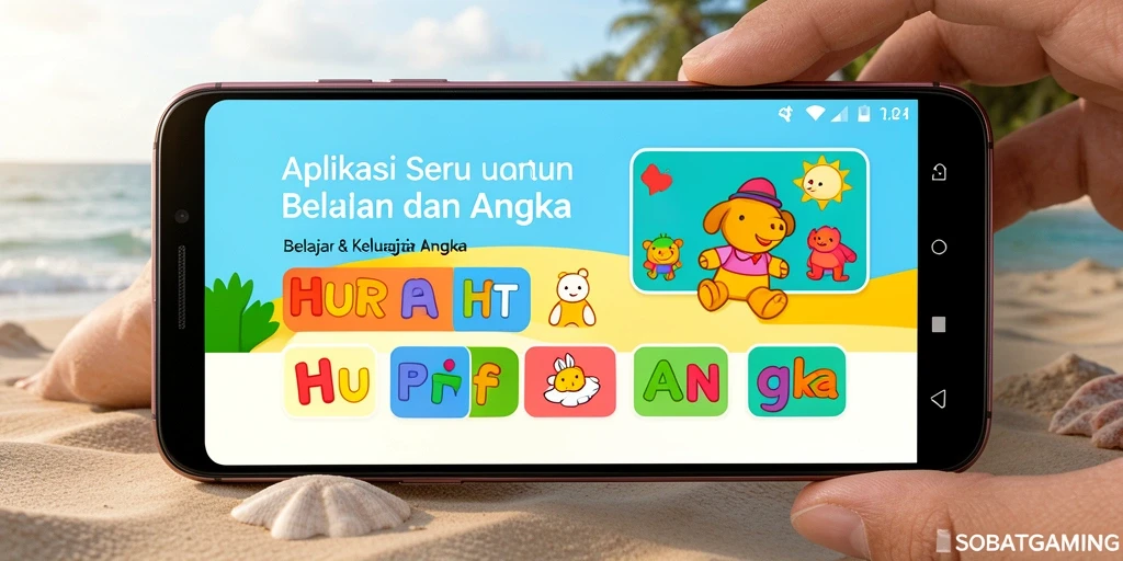 Tampilan antarmuka SOBATGAMING yang ceria dan interaktif.
