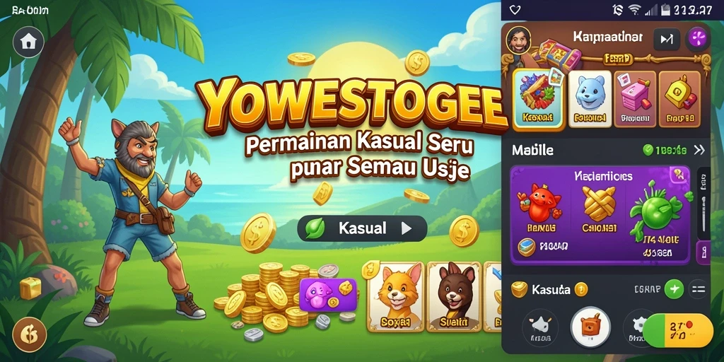 Screenshot antarmuka utama YOWESTOGEL yang menarik dan mudah dinavigasi.